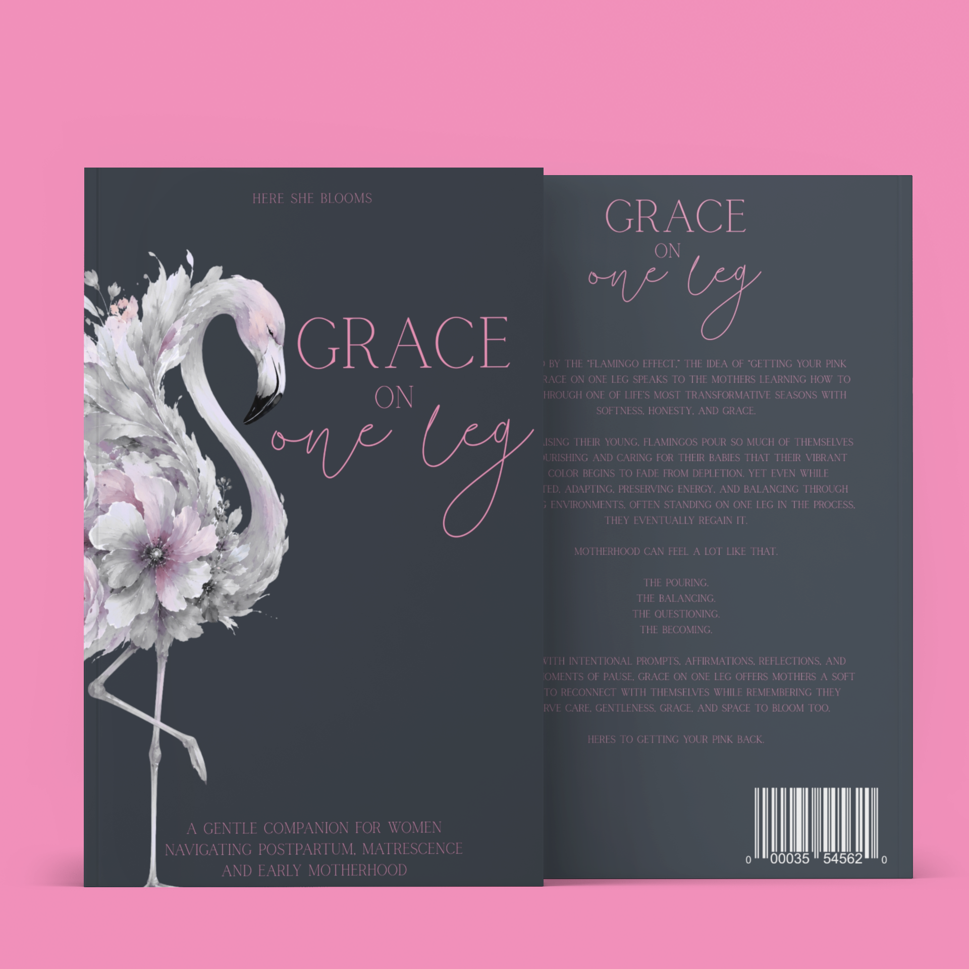 Grace on One Leg - The Flamingo Effect Mom Journal (PREORDER)